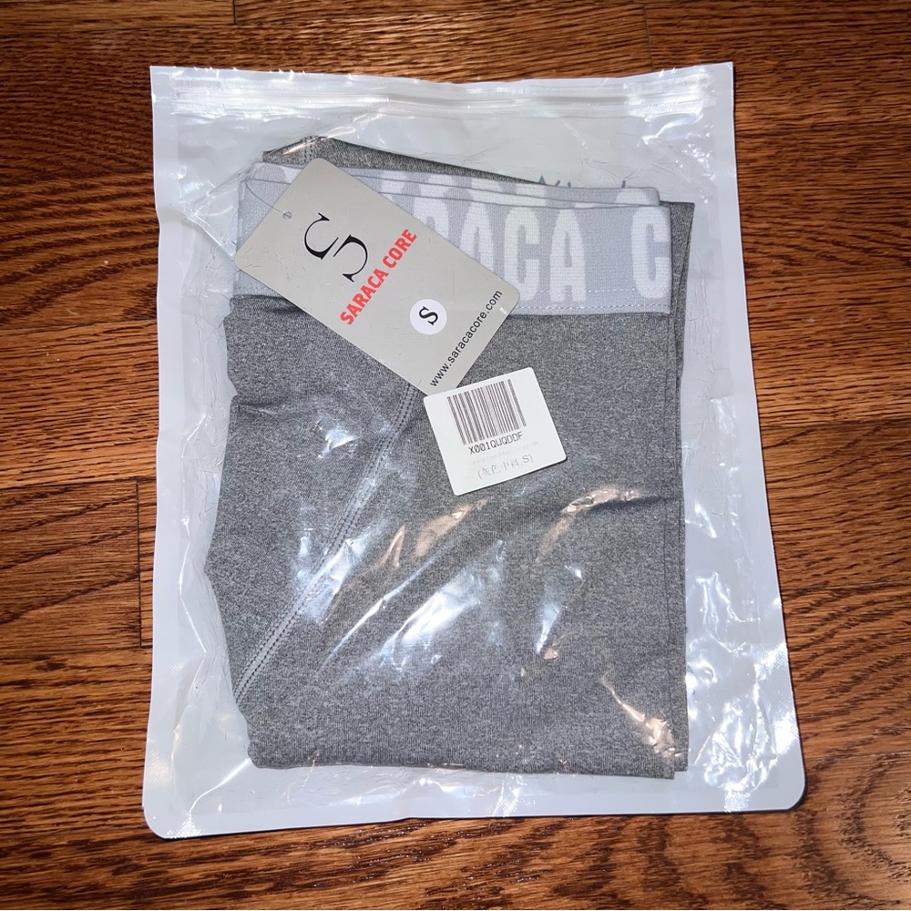 Saraca Core Spandex Compression Pants Knee Length Size Small NWT